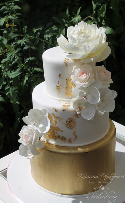 Summer Sun Weddingcake - Cake by Tortenherz