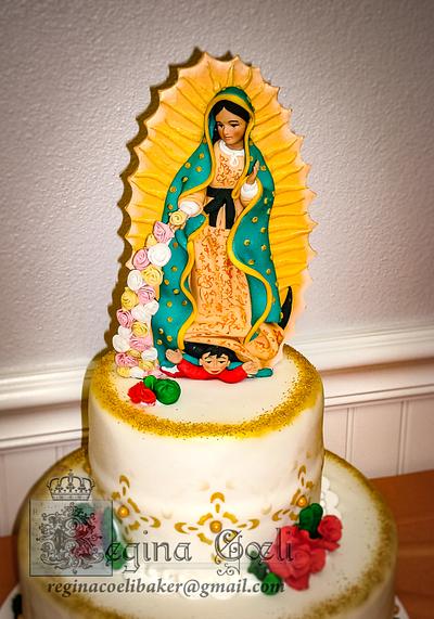 Our Lady of Guadalupe 2.0 - Cake by Regina Coeli Baker