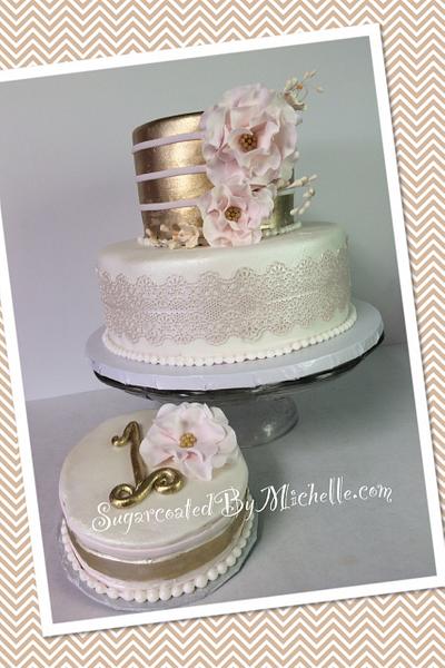 Golden Birthday - Cake by Michelle 