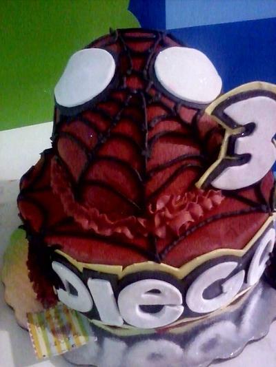 Spider cake - Cake by Maythé Del Angel