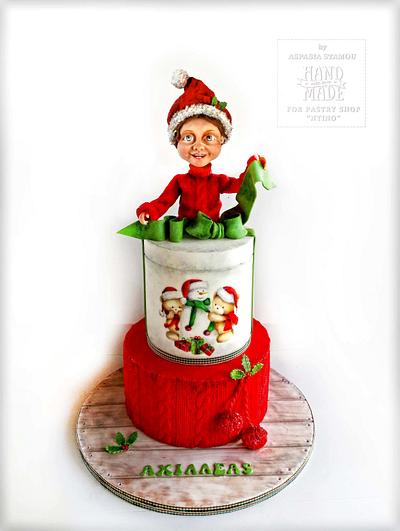 "Christmas Boy" - Cake by Aspasia Stamou