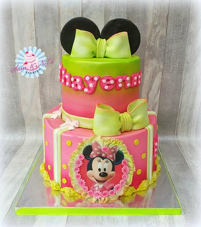 Minnie Mouse - Cake by Sam & Nel's Taarten