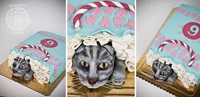 cat - Cake by Magdalena_S