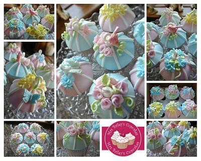 Vintage Birdcage Cupcakes - Cake by Alison Bailey