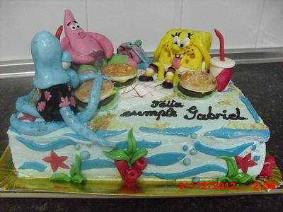 CAKE SPONGEBOB - Cake by Camelia