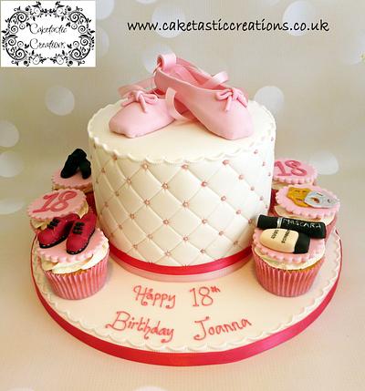 Ballet Shoes Birthday Cake - Cake by Caketastic Creations