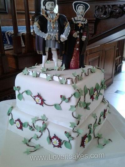 Tudor wedding cake - Cake by Love it cakes