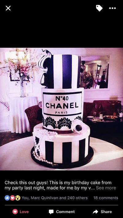 Chic Chanel - Cake by My Enticing Icing 