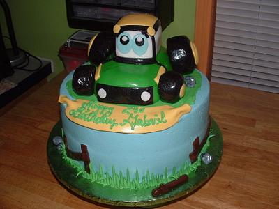 lil Tractor - Cake by Jennifer C.