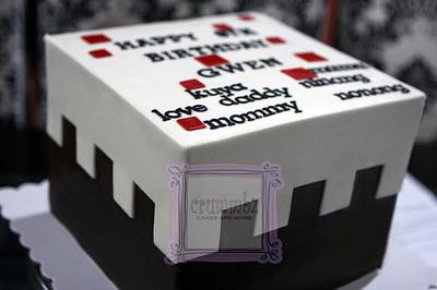minecraft birthday cake - Cake by crummbz