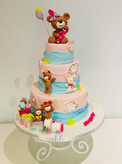 First Birthday cake - Cake by Donatella Bussacchetti