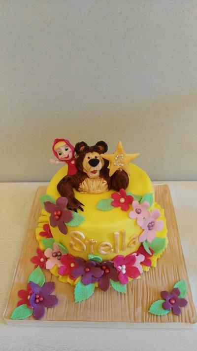 Masha and the bear - Cake by BakeryLab
