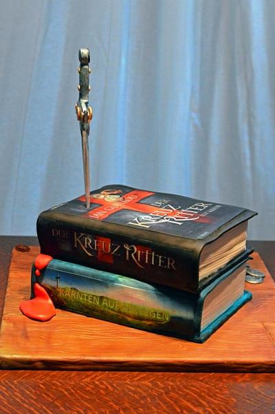 Books for a crusader - stories admirer - Cake by Klimbim