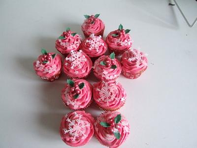 Mulled Wine Cupcakes - Cake by Amanda Watson