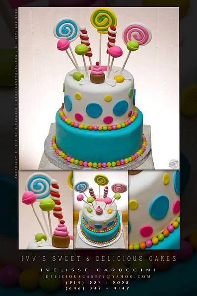 Candyland  - Cake by Ivyccini 