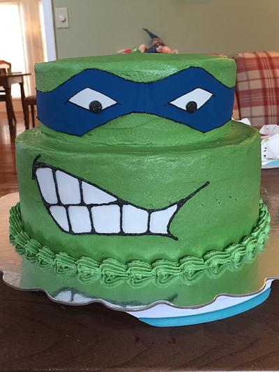 Ninja Turtles  - Cake by Julie 