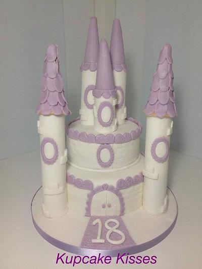 Teenage Princess Castle Cake xoxo - Cake by Lauren