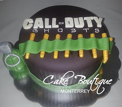 Call of Duty Cake - Cake by Cake Boutique Monterrey