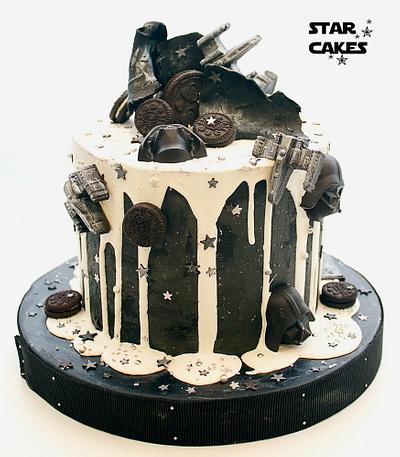 Star Wars drip cake - Cake by Star Cakes