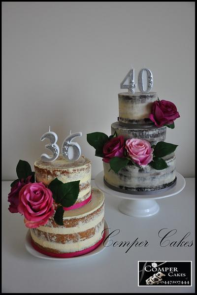 Naked Cakes - Cake by Comper Cakes