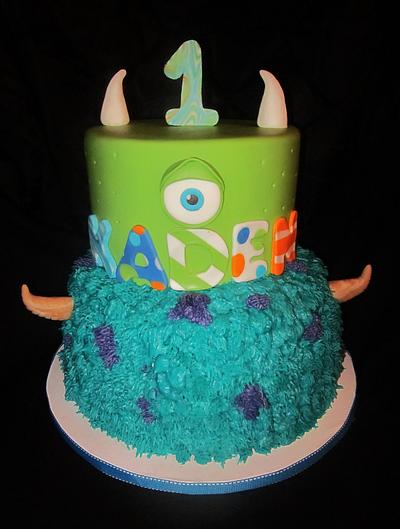 Monster's Inc Cake - Cake by Mojo3799