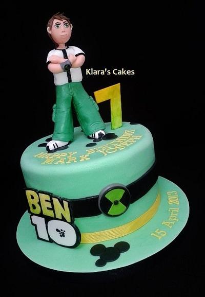 Ben10 is 7 - Cake by Klaras Cakes