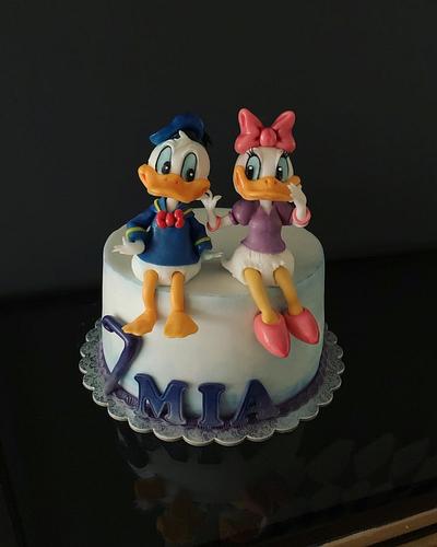 Caketopper Daisy&Donald  - Cake by Şebnem Arslan Kaygın
