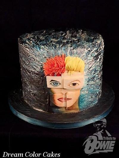 Tribute to David Bowie  - Cake by Gabriela Rüscher