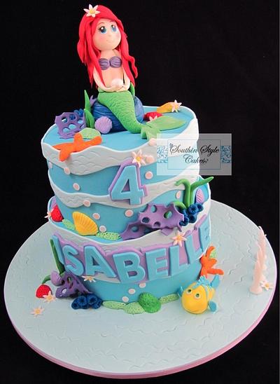 Little Mermaid Cake - Cake by Southin Style Cakes