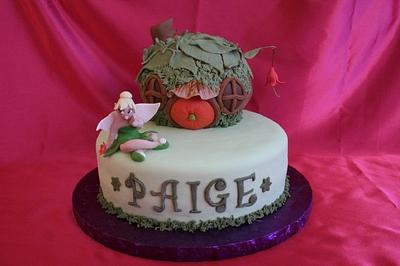 Tinkerbell and her house - Cake by BeesNees