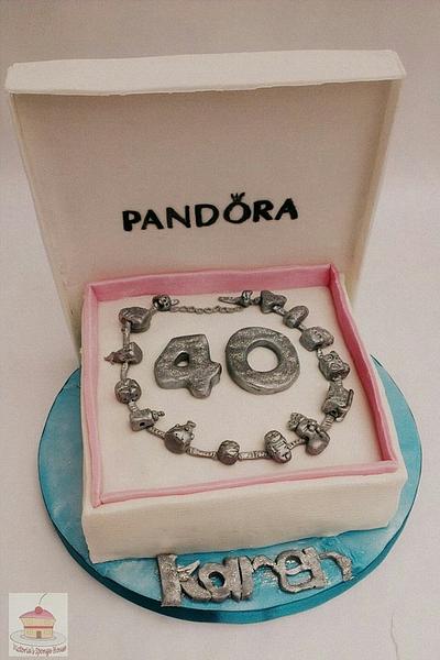 Pandora charm bracelet - Cake by Victoria's Sponge House
