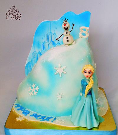 Frozen - Cake by Olga Ugay