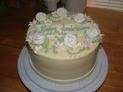 60th Anniversary - Cake by Jennifer C.