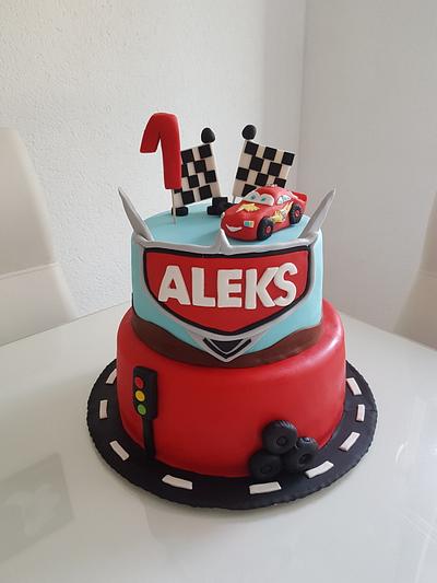 Cars - Cake by Azra Cakes