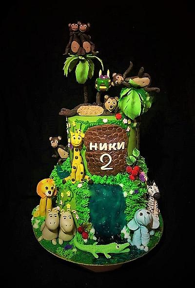  Birthday cake  Jungle - Cake by WorldOfIrena