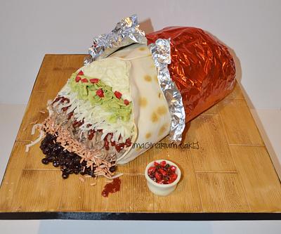 Burrito Cake - Cake by Imaginarium Cakes