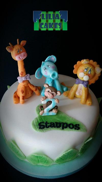 Baby Animals Cake  - Cake by LiliaCakes