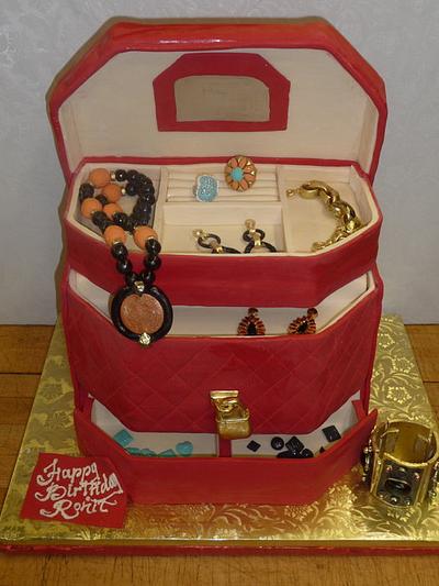 Jewelry box - Cake by Svetlana 