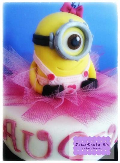 Minion's cake - Cake by DolceMenteEle