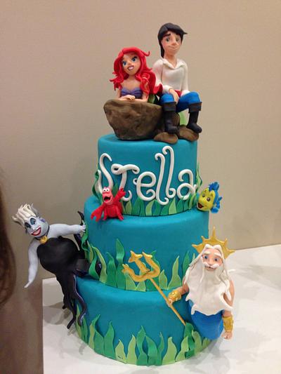 Ariel - Cake by Gioiadimartino