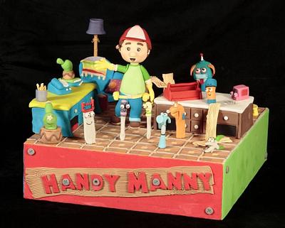 Handy Manny - Cake by Gioiadimartino