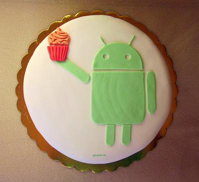 Android cake - Cake by Yasena's sweets and cakes