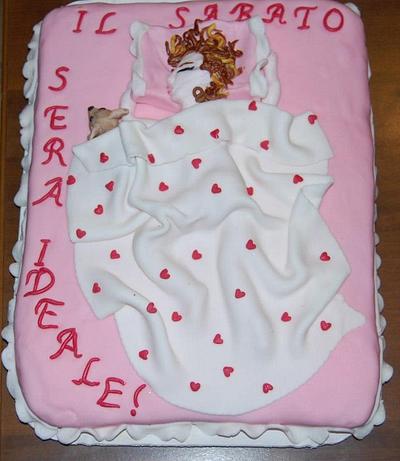I love my bed! - Cake by Torte artistiche e zuccherose by Mina