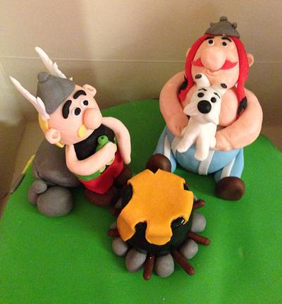 Asterix&Obelix - Cake by Tortengwand by Dijana
