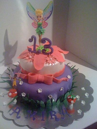 Tinkerbell Cake - Cake by DeliciousCreations