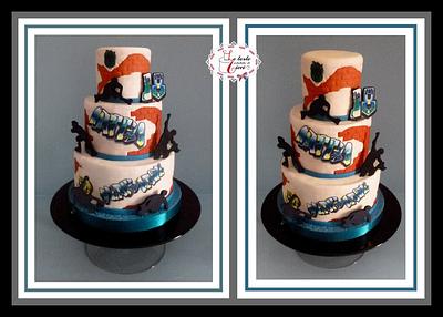 Skater cake for 18th birthday - Cake by "Le torte artistiche di Cicci"
