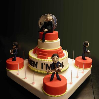 Beatles - Cake by Édes Mese