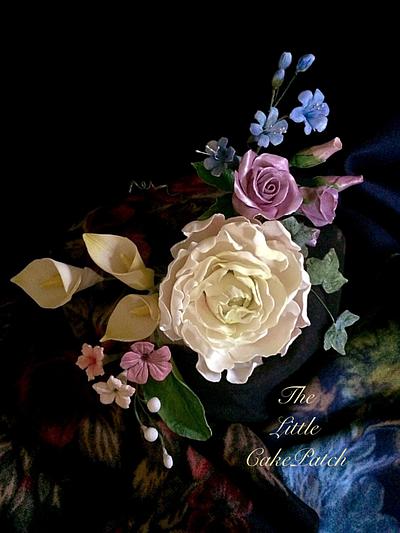 Fragrant Flowers - Cake by Joanne Wieneke