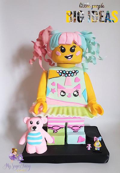 little people BIG IDEAS Lego Collaboration -  N-Pop Girl  - Cake by MySugarFairyCakes