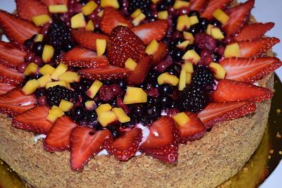 Fruit cheesecake - Cake by magnolia13fr